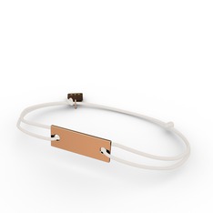 925 ayar rose altın kaplama gümüş bileklik