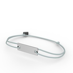 14 ayar beyaz altın bileklik