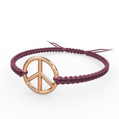 18 ayar rose altın bileklik
