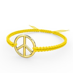 Barış Bileklik - 925 ayar altın kaplama gümüş bileklik #nj0l0w