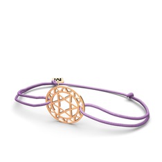 Anahata Çakra Bileklik - 8 ayar rose altın bileklik #1afnz8g