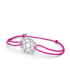 8 ayar beyaz altın bileklik