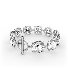 Swarovski 925 ayar gümüş bileklik