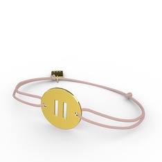 Pause İp Bileklik - 8 ayar altın bileklik #fgeii8