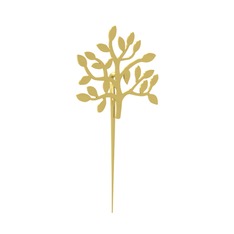 Hayat Ağacı Broş - 925 ayar altın kaplama gümüş broş #1anpdat