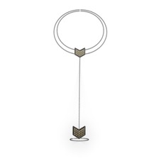 Menta Şahmeran Bilezik - Dumanlı kuvars 925 ayar siyah rodyum kaplama gümüş bilezik (40 cm gümüş rolo zincir) #1ggw3jk