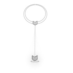 Beyaz zirkon 14 ayar beyaz altın bilezik (40 cm gümüş rolo zincir)