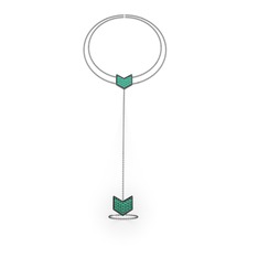 Yeşil kuvars 925 ayar siyah rodyum kaplama gümüş bilezik (40 cm gümüş rolo zincir)