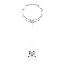 Menta Şahmeran Bilezik - Pırlanta 8 ayar beyaz altın bilezik (0.84 karat, 40 cm gümüş rolo zincir) #f4cri6