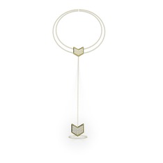 Menta Şahmeran Bilezik - Swarovski 18 ayar altın bilezik (40 cm altın rolo zincir) #pjdoxm