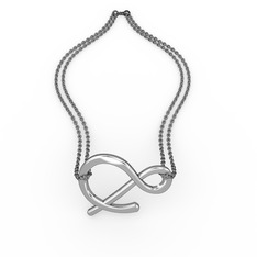 Ve Bilezik - 925 ayar gümüş bilezik (40 cm gümüş rolo zincir) #12qrr49