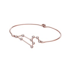 Cosmos Leo Deneme deneme - Swarovski 18 ayar rose altın bilezik #1ttlavt