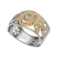 Sitrin 925 ayar gümüş bilezik