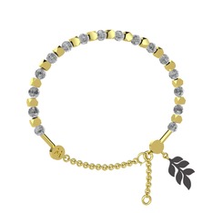 Mitra Başak Bilezik - Beyaz zirkon 18 ayar altın bilezik #hw9vg3