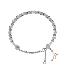 Mitra Serotonin Bilezik - Beyaz zirkon 18 ayar beyaz altın bilezik #156wyt7