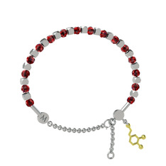 Mitra Dopamin Bilezik - Garnet 925 ayar gümüş bilezik #n5pjc6