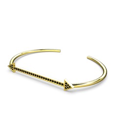 Diane Ok Bilezik - Siyah zirkon 8 ayar altın bilezik #89w78q