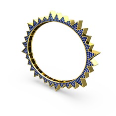 Valera Bilezik - Lab safir 8 ayar altın bilezik #1kwjyw