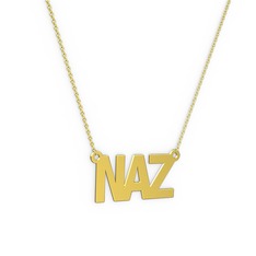 14 ayar altın kolye (3 karakterli arial, 40 cm altın rolo zincir)