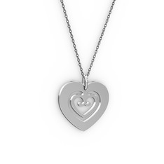 925 ayar gümüş kolye (40 cm gümüş rolo zincir)