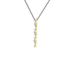Mesa Kelebek Kolye - Swarovski 14 ayar altın kolye (40 cm gümüş rolo zincir) #oycan9