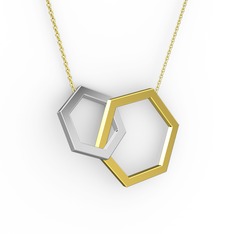 Chen Kolye - 8 ayar altın kolye (40 cm altın rolo zincir) #su9vv4