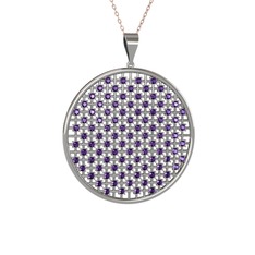 Petek Kolye - Ametist 925 ayar gümüş kolye (40 cm rose altın rolo zincir) #x1gc8a