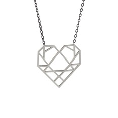 925 ayar gümüş kolye (40 cm gümüş rolo zincir)