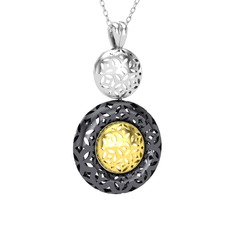 8 ayar beyaz altın kolye (40 cm beyaz altın rolo zincir)