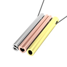 925 ayar gümüş kolye (40 cm gümüş rolo zincir)