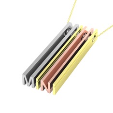 925 ayar gümüş kolye (40 cm gümüş rolo zincir)