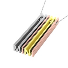 925 ayar gümüş kolye (40 cm gümüş rolo zincir)