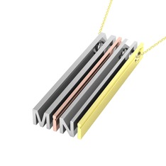 925 ayar gümüş kolye (40 cm gümüş rolo zincir)