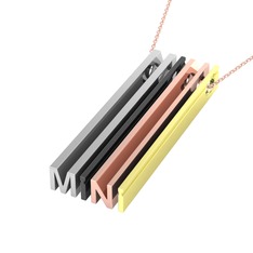 925 ayar gümüş kolye (40 cm gümüş rolo zincir)