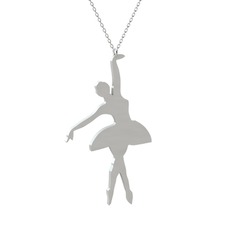 18 ayar beyaz altın kolye (40 cm beyaz altın rolo zincir)