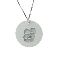 925 ayar gümüş kolye (40 cm gümüş rolo zincir)