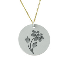 925 ayar gümüş kolye (40 cm gümüş rolo zincir)