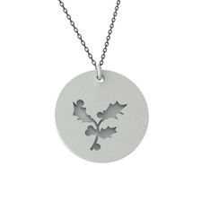 925 ayar gümüş kolye (40 cm gümüş rolo zincir)