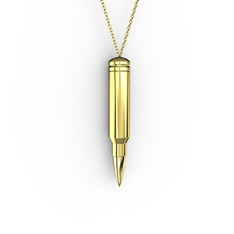 Kurşun Kolye - 8 ayar altın kolye (40 cm altın rolo zincir) #14jzbqt