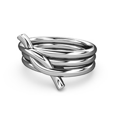 Fiador Düğüm Yüzük - 925 ayar gümüş yüzük #a3pasy
