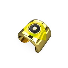 Palmira Mineli Nazar Yüzük - 18 ayar altın yüzük (Sarı mineli) #6p0f5k