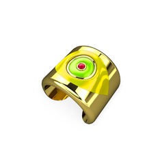 8 ayar altın yüzük (Sarı mineli)