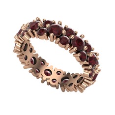 Elin Tamtur Yüzük - Kök yakut 18 ayar rose altın yüzük #1swaeh1