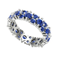 Büyük Elin Tamtur Yüzük - Lab safir 925 ayar gümüş yüzük #1cwb21a