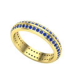 Arne Tamtur Yüzük - Lab safir 8 ayar altın yüzük #3bblnz