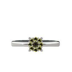 Peridot 925 ayar gümüş yüzük