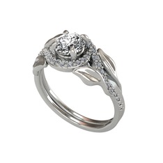 Swarovski 925 ayar gümüş yüzük