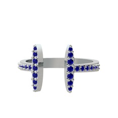 Fawn Yüzük - Lab safir 925 ayar gümüş yüzük #1n7xsz7