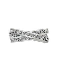 Swarovski 925 ayar gümüş yüzük