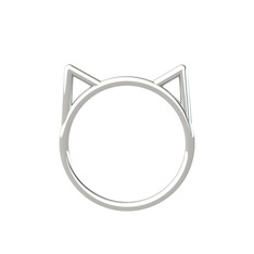 Pisica Kedi Yüzük - 925 ayar gümüş yüzük #1lag8bk